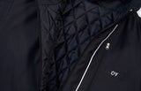 オーワイ(OY) PIPING BLOCK TRACK JACKET-BLACK