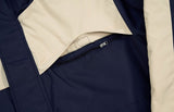 オーワイ(OY) LOGO BLOCK LONG PARKA-NAVY