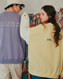 ダブルユーブイプロジェクト(WV PROJECT) Playing Sweatshirt Lavender SYMT7345