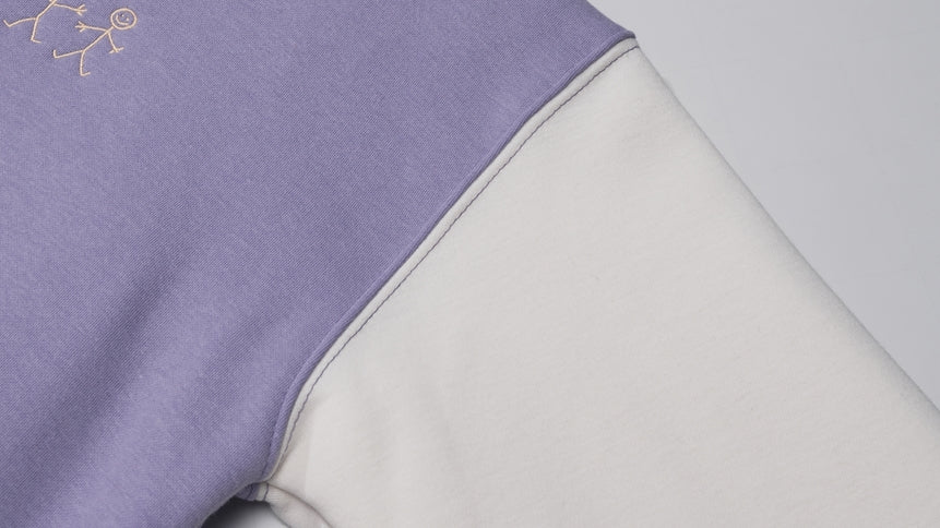 ダブルユーブイプロジェクト(WV PROJECT) Playing Sweatshirt Lavender SYMT7345