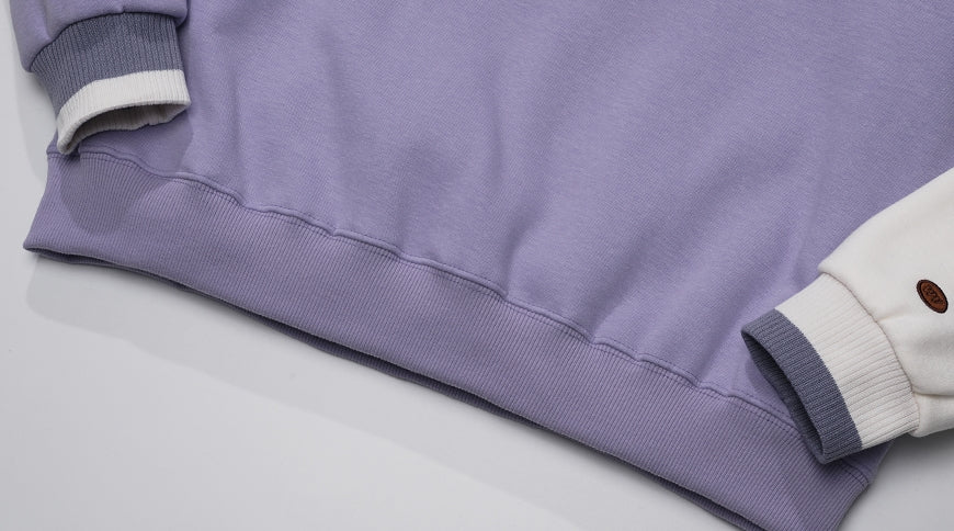 ダブルユーブイプロジェクト(WV PROJECT) Playing Sweatshirt Lavender SYMT7345