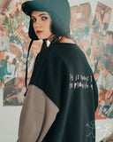 ダブルユーブイプロジェクト(WV PROJECT) Playing Sweatshirt Black SYMT7345