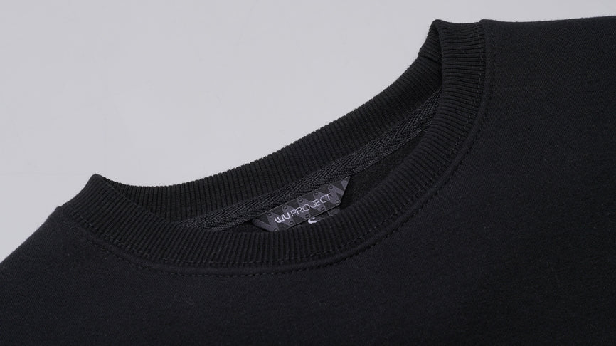 ダブルユーブイプロジェクト(WV PROJECT) Playing Sweatshirt Black SYMT7345