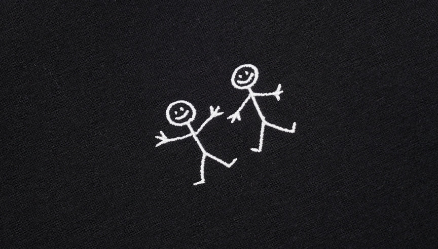 ダブルユーブイプロジェクト(WV PROJECT) Playing Sweatshirt Black SYMT7345