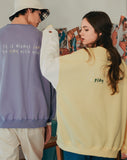 ダブルユーブイプロジェクト(WV PROJECT) Playing Sweatshirt Lemon SYMT7345