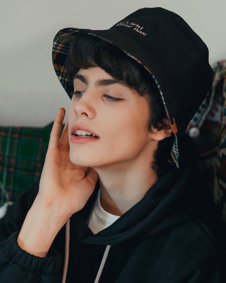 ダブルユーブイプロジェクト(WV PROJECT) Attic Bucket Hat Black SYAC7344