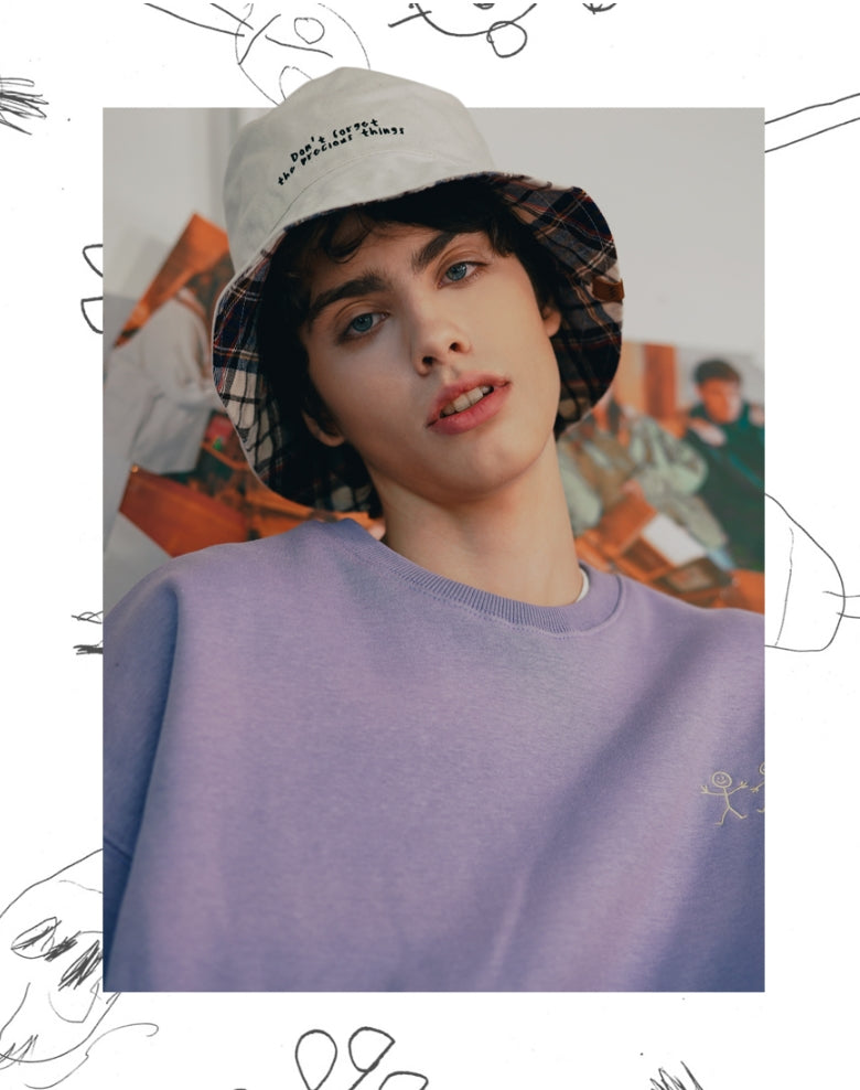 ダブルユーブイプロジェクト(WV PROJECT) Attic Bucket Hat Ivory SYAC7344