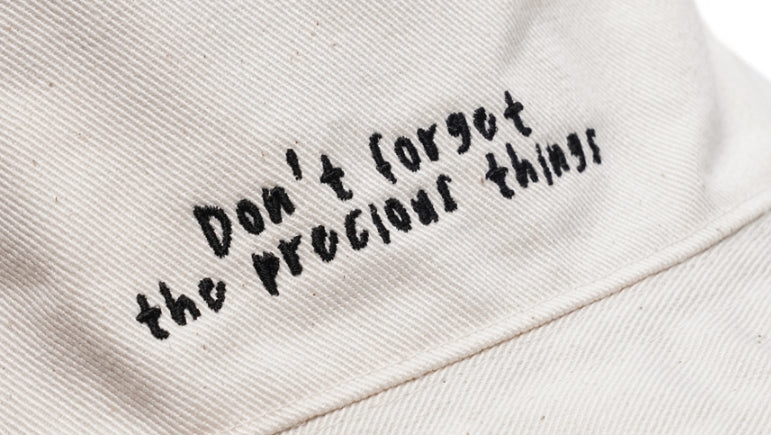 ダブルユーブイプロジェクト(WV PROJECT) Attic Bucket Hat Ivory SYAC7344