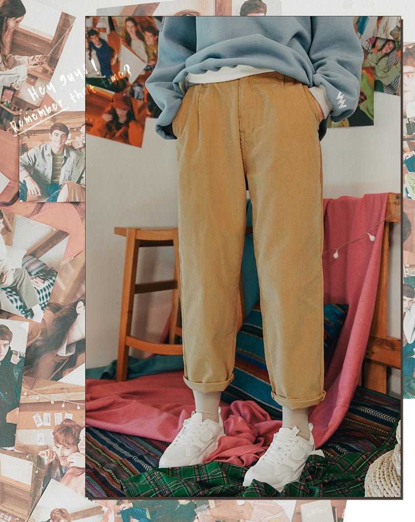 ダブルユーブイプロジェクト(WV PROJECT) RUMBLE CORDUROY PANTS BEIGE CJLP7349