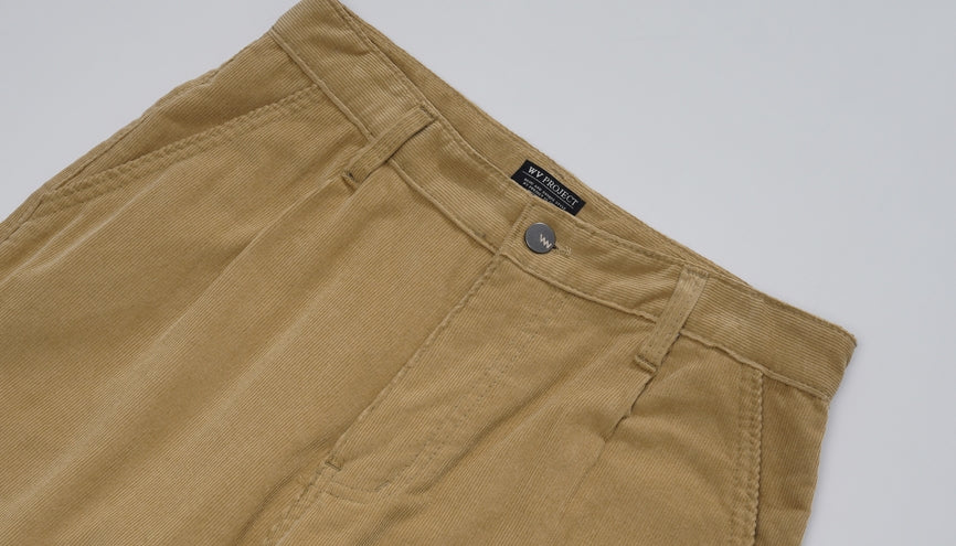 ダブルユーブイプロジェクト(WV PROJECT) RUMBLE CORDUROY PANTS BEIGE CJLP7349