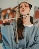 ダブルユーブイプロジェクト(WV PROJECT) JERRY SWEATSHIRTS BLUE MJMT7348