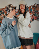 ダブルユーブイプロジェクト(WV PROJECT) JERRY SWEATSHIRTS BLUE MJMT7348