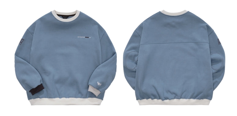 ダブルユーブイプロジェクト(WV PROJECT) JERRY SWEATSHIRTS BLUE MJMT7348