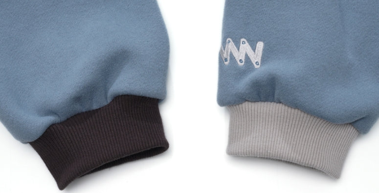 ダブルユーブイプロジェクト(WV PROJECT) JERRY SWEATSHIRTS BLUE MJMT7348