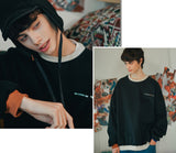 ダブルユーブイプロジェクト(WV PROJECT) JERRY SWEATSHIRTS BLACK MJMT7348