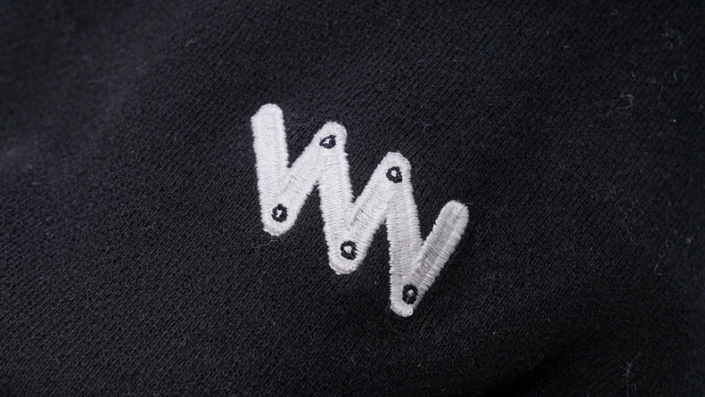 ダブルユーブイプロジェクト(WV PROJECT) JERRY SWEATSHIRTS BLACK MJMT7348