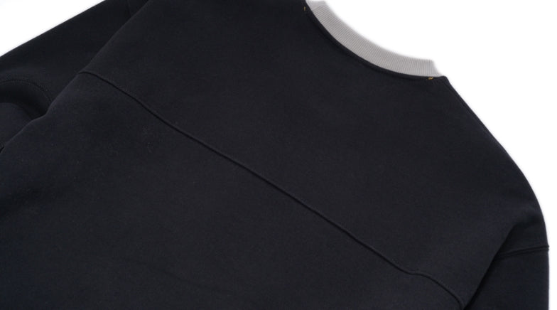 ダブルユーブイプロジェクト(WV PROJECT) JERRY SWEATSHIRTS BLACK MJMT7348