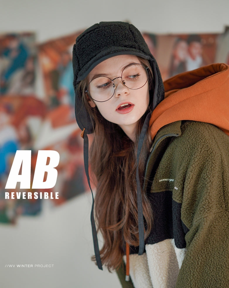 ダブルユーブイプロジェクト(WV PROJECT) AB Reversible cap BLACK CJAC7346