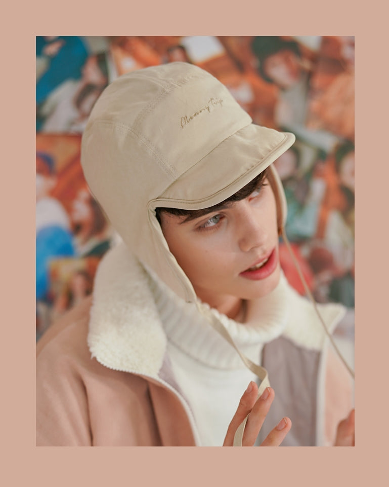 ダブルユーブイプロジェクト(WV PROJECT) AB Reversible cap IVORY CJAC7346