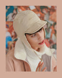 ダブルユーブイプロジェクト(WV PROJECT) AB Reversible cap IVORY CJAC7346