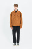 セイントペイン(SAINTPAIN)   SP SUEDE ZIP TRUCKER JACKET-CHARCOAL