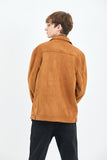 セイントペイン(SAINTPAIN)   SP SUEDE ZIP TRUCKER JACKET-CHARCOAL