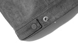 セイントペイン(SAINTPAIN)   SP SUEDE ZIP TRUCKER JACKET-CHARCOAL