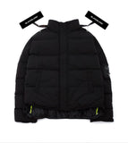ブラックブロンド(BLACKBLOND) BBD Patch Duck Down Short Padding Jacket (Black)