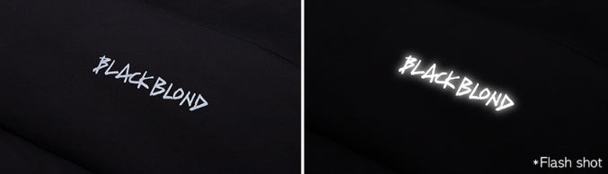 ブラックブロンド(BLACKBLOND) BBD Patch Duck Down Short Padding Jacket (Black)