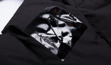 ブラックブロンド(BLACKBLOND) BBD Patch Duck Down Short Padding Jacket (Black)