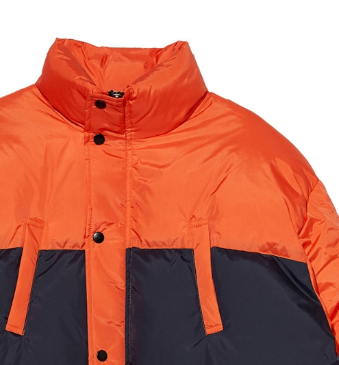 オベルー(OVERR) ESSAY.5 OVR LOGO PRINTING ORANGE PADDING