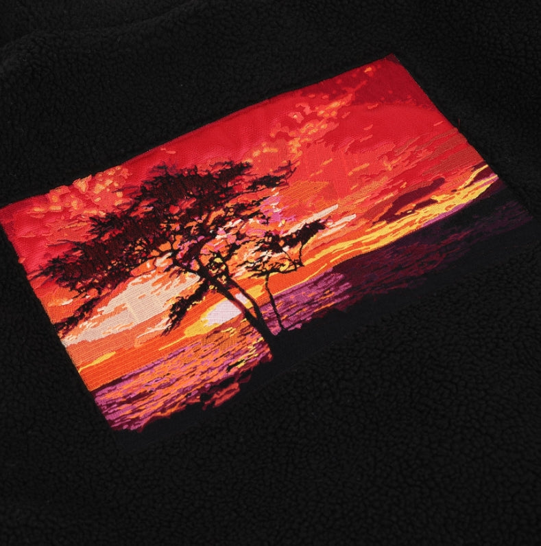 オウェンド(A-WENDE) A-wende Sunset jacket / black