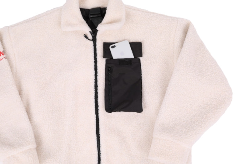 オウェンド(A-WENDE) A-wende Sunset jacket / ivory