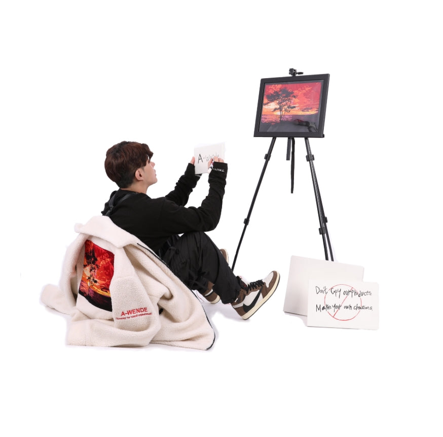 オウェンド(A-WENDE) A-wende Sunset jacket / ivory