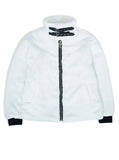 オーワイ(OY) LOGO FUR JACKET - WHITE