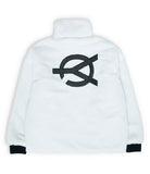 オーワイ(OY) LOGO FUR JACKET - WHITE