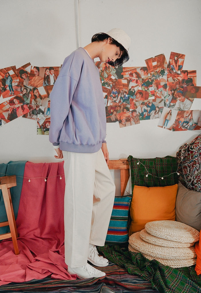 ダブルユーブイプロジェクト(WV PROJECT) BECKY WIDE DENIM PANTS CREAM SYLP7351