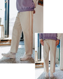 ダブルユーブイプロジェクト(WV PROJECT) BECKY WIDE DENIM PANTS CREAM SYLP7351