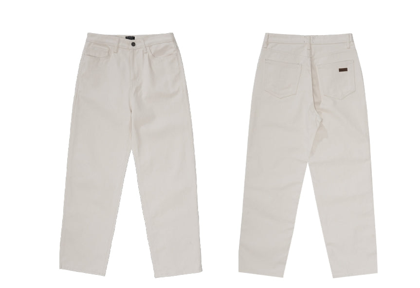 ダブルユーブイプロジェクト(WV PROJECT) BECKY WIDE DENIM PANTS CREAM SYLP7351