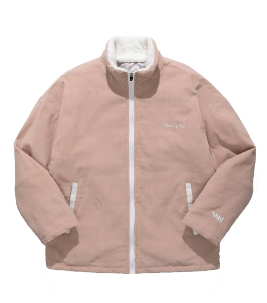 ダブルユーブイプロジェクト(WV PROJECT) Salad Corduroy Jumper BeigePink CJOT7350