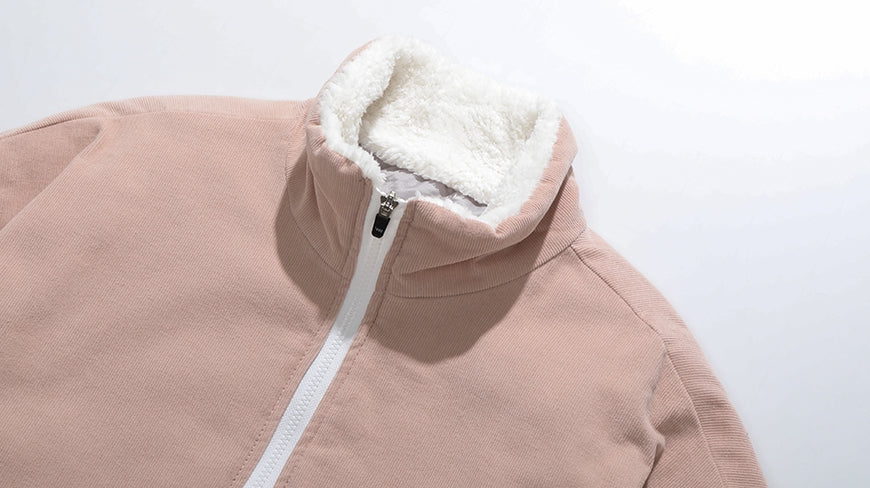 ダブルユーブイプロジェクト(WV PROJECT) Salad Corduroy Jumper BeigePink CJOT7350