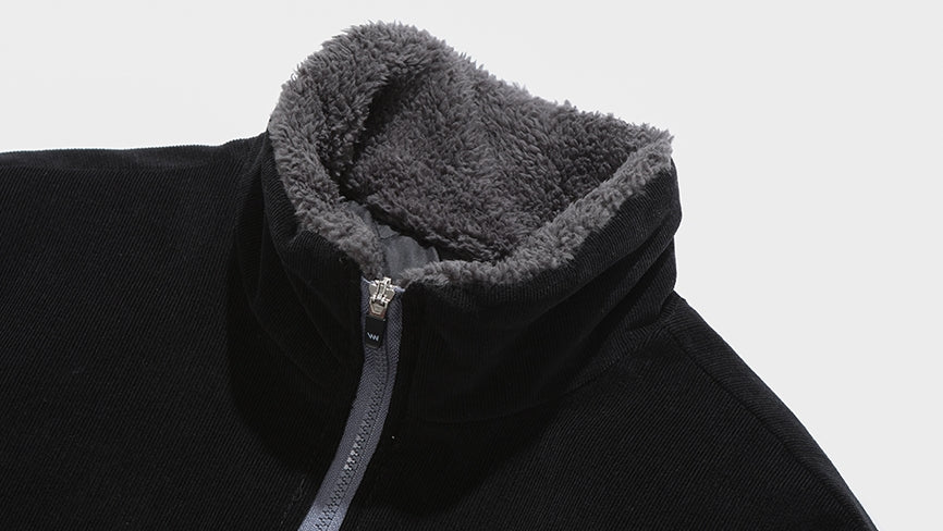 ダブルユーブイプロジェクト(WV PROJECT) Salad Corduroy Jumper Black CJOT7350