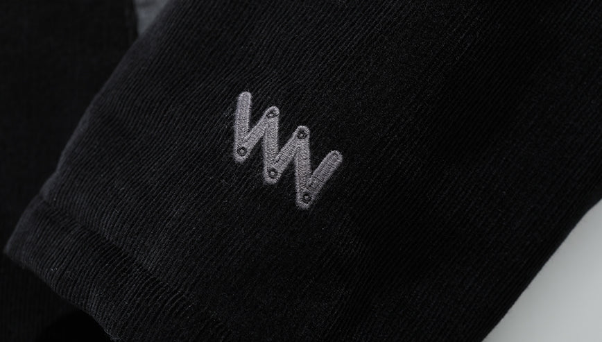 ダブルユーブイプロジェクト(WV PROJECT) Salad Corduroy Jumper Black CJOT7350