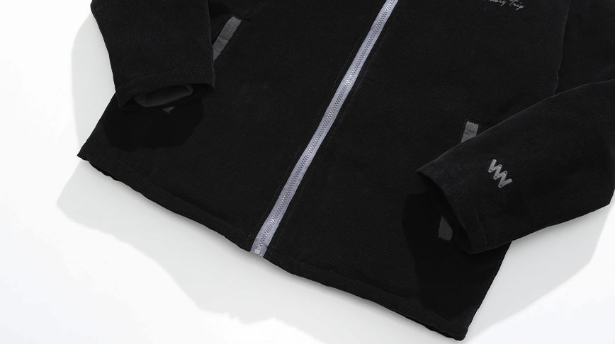 ダブルユーブイプロジェクト(WV PROJECT) Salad Corduroy Jumper Black CJOT7350