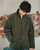 ダブルユーブイプロジェクト(WV PROJECT) Salad Corduroy Jumper Khaki CJOT7350