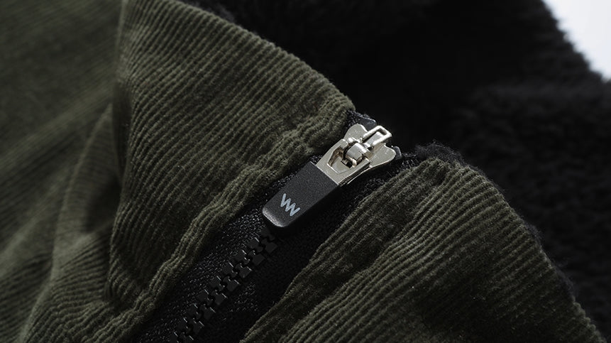 ダブルユーブイプロジェクト(WV PROJECT) Salad Corduroy Jumper Khaki CJOT7350