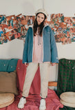 ダブルユーブイプロジェクト(WV PROJECT) Salad Corduroy Jumper Blue CJOT7350