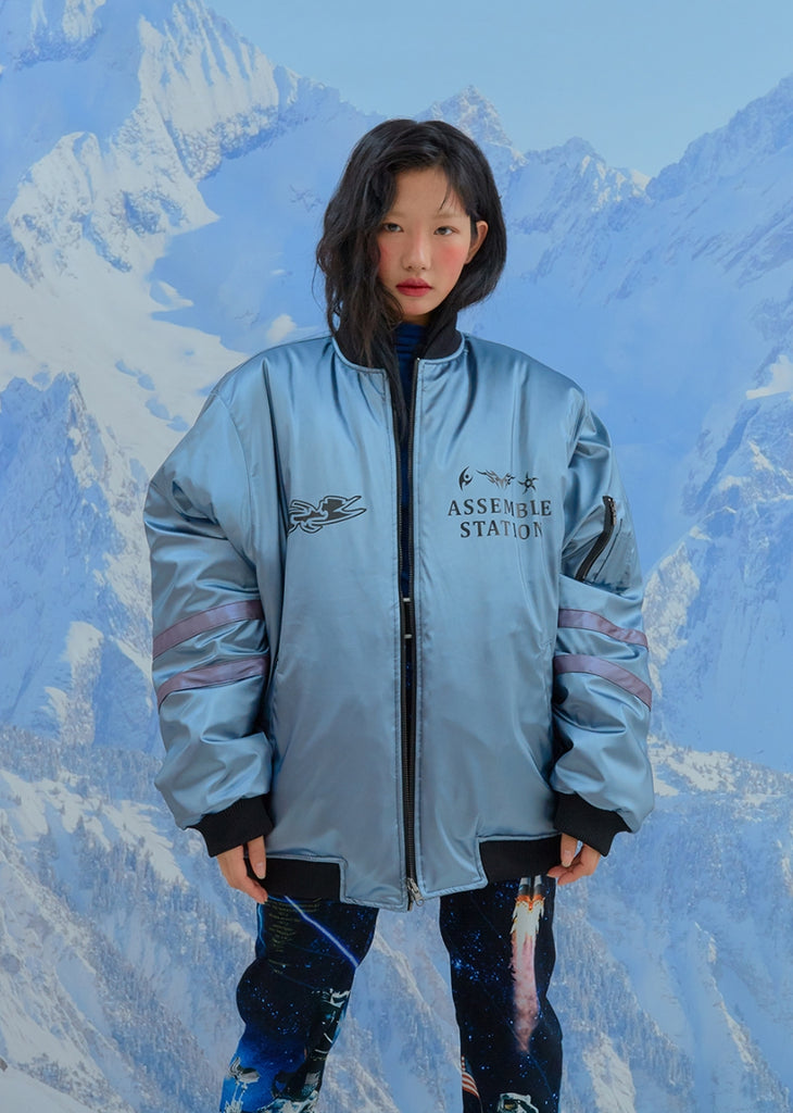 オクトーバーサード(Oct.3) Riversible NASA Ma-1 Jumper