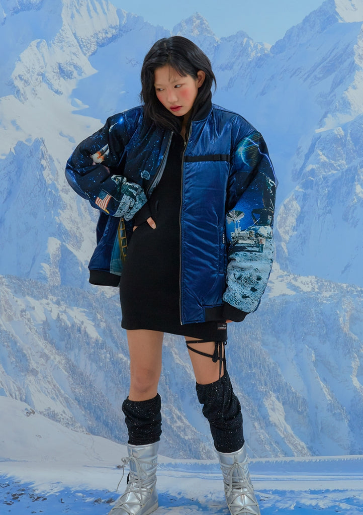 オクトーバーサード(Oct.3) Riversible NASA Ma-1 Jumper