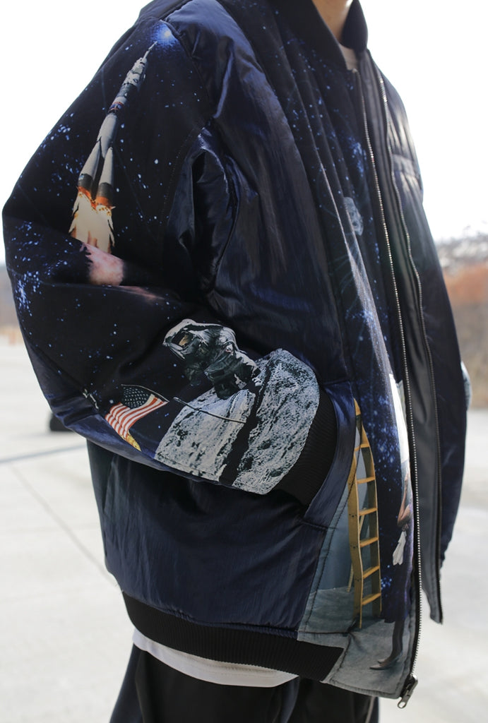 オクトーバーサード(Oct.3) Riversible NASA Ma-1 Jumper